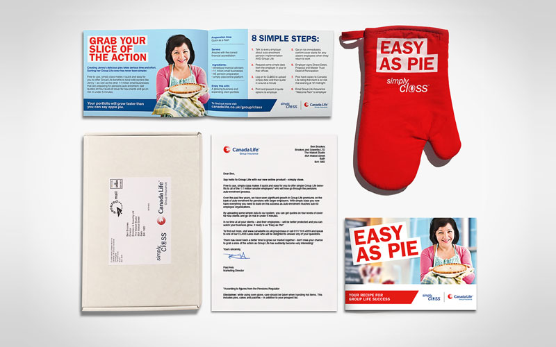 Canada Life Direct Mail campaign by Brookes & Sowerby